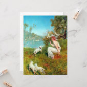 春の喜び(John Collier) カード (正面/裏面インサイチュ)