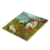 春の喜び(John Collier) タイル (側面)