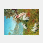 春の喜び(John Collier) ドアマット (正面)