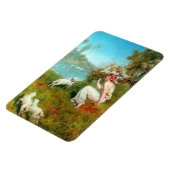 春の喜び(John Collier) マグネット (左側)