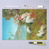 春の喜び(John Collier) 薄葉紙 (クラフト)