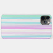 春の夏の色ストライプ Case-Mate iPhoneケース (裏面(横))
