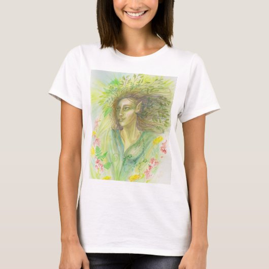 春の女神 Tシャツ (正面)