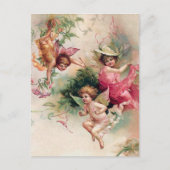 春の妖精たち ポストカード (正面)