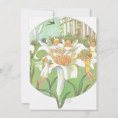 春の妖精の花の宴 ノートカード (正面)