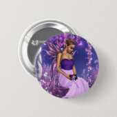 春の妖精の花嫁 缶バッジ (正面&裏面)