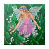 春の妖精 タイル (正面)