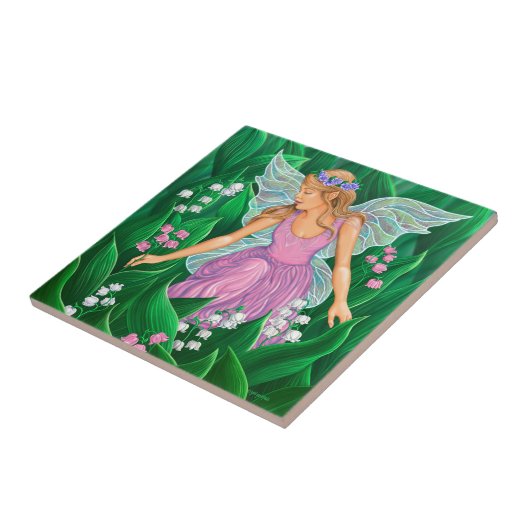 春の妖精 タイル (側面)