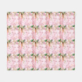 春の姉妹媒体のフリースブランケット フリースブランケット (正面(横))