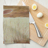 春の子ヒツジ キッチンタオル (四つ折り)