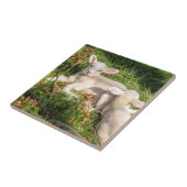 春の子ヒツジ タイル (側面)