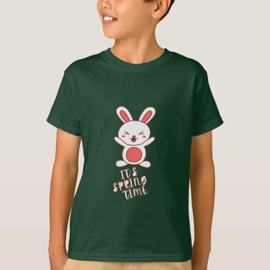 春の季節です Tシャツ (正面)