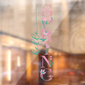 春の季節のオフィスデコレーション ウィンドウサイン (シート2)