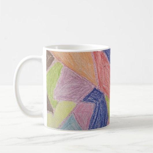 春の季節差し コーヒーマグカップ (左)