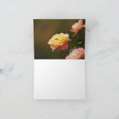 春の季節 サンキューカード (内部)