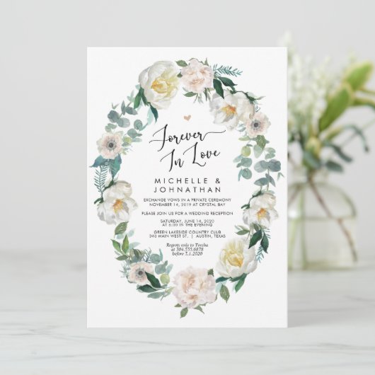 春の完璧な結婚式の秘密結婚 招待状 (スタンド正面)