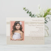 春の宗教写真の招待状のフロスト 招待状 (スタンド正面)