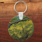 春の小麦畑、朝日 - ヴィンセント・ヴァン・ゴッホ キーホルダー (正面)