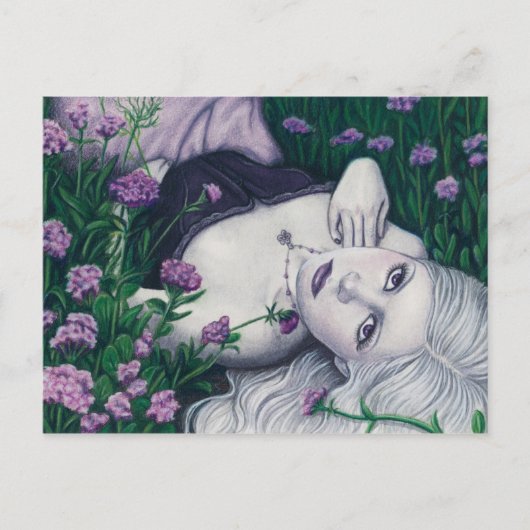 春の幻想のポストカード ポストカード (正面)