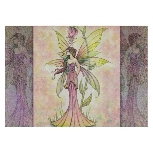 春の幻想芸術の妖精 カッティングボード (正面)