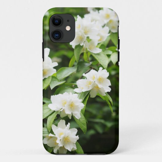 春の庭のジャスミンの花 Case-Mate iPhoneケース (裏面)