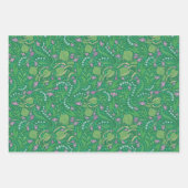 春の庭の母の日スズラン ラッピングペーパーシート (正面3)