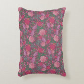 春の庭の母の日和紙ランタン アクセントクッション (正面(垂直))