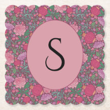 春の庭の母の日和紙ランタン