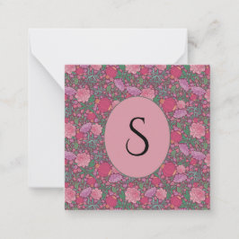 春の庭の母の日日本紙ランプ ノートカード