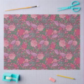 春の庭の母の日日本紙ランプ 薄葉紙 (クラフト)