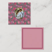 春の庭の母の日日本風ランタン写真 ノートカード (正面/裏面)