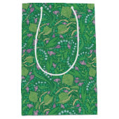 春の庭の母の日 リリー・オブ・ザ・バレー ミディアムペーパーバッグ (正面)