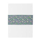 春の庭の母の日 水仙 クロッカス 招待状ベリーバンド (裏面例)