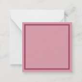 春の庭園 母の日 日本のランタン写真 ノートカード (裏面)