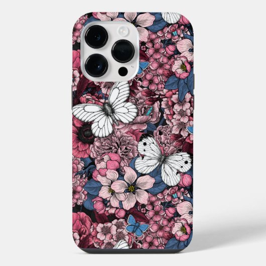 春の庭園 iPhoneケース (裏面)