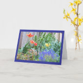 春の庭色カード カード (黄色い花)