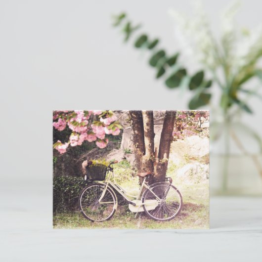 春の庭 ポストカード (スタンド正面)