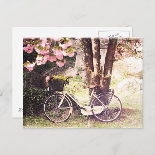 春の庭 ポストカード (正面/裏面)