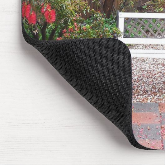 春の庭 マウスパッド (コーナー)