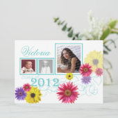 春の庭 2012年卒業生 トリ写真 招待状 (スタンド正面)