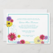 春の庭 2012年卒業生 トリ写真 招待状 (裏面)