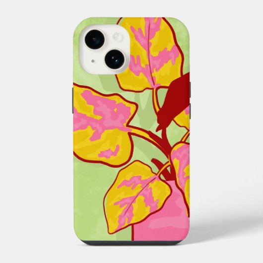 春の庭 iPhoneケース (裏面)