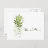 春の感謝はがき ポストカード (正面/裏面)