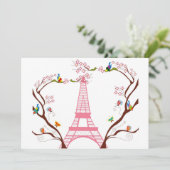 春の招待のエッフェル塔 招待状 (スタンド正面)