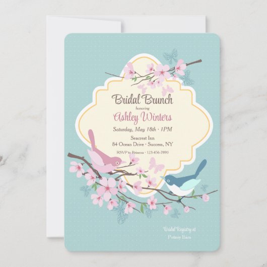 春の招待状 招待状 (正面)