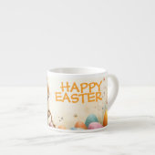 春の挨拶イースターバニー エスプレッソカップ (正面右)