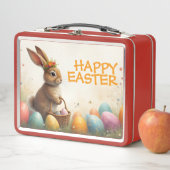 春の挨拶イースターバニー メタルランチボックス (インサイチュ)