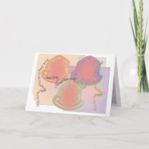 春の挨拶カード