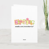 春の挨拶状 カード (裏面)