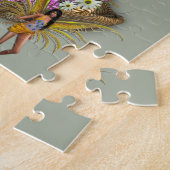 春の採集者 ジグソーパズル (側面)